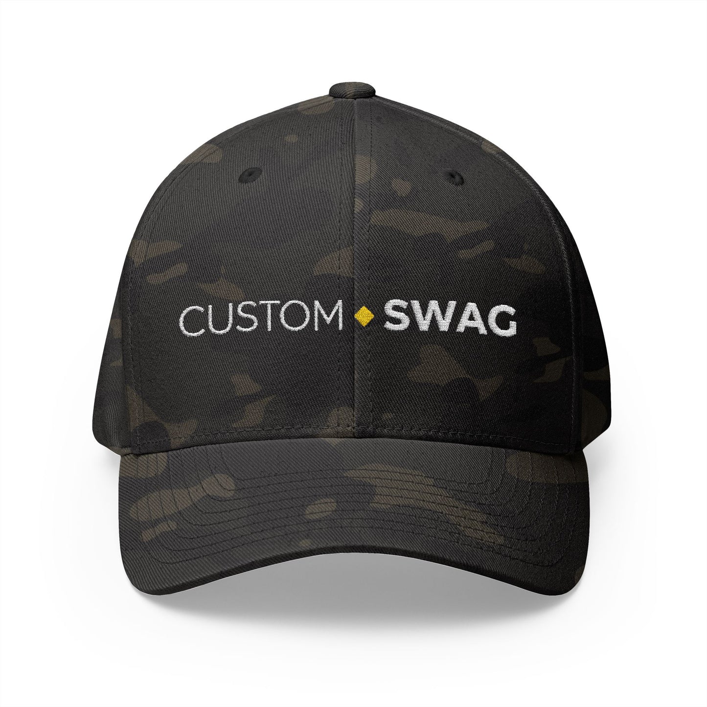 Embroidered 'Custom Swag' Structured Cap