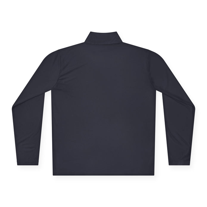 Classic White Quarter-Zip Pullover
