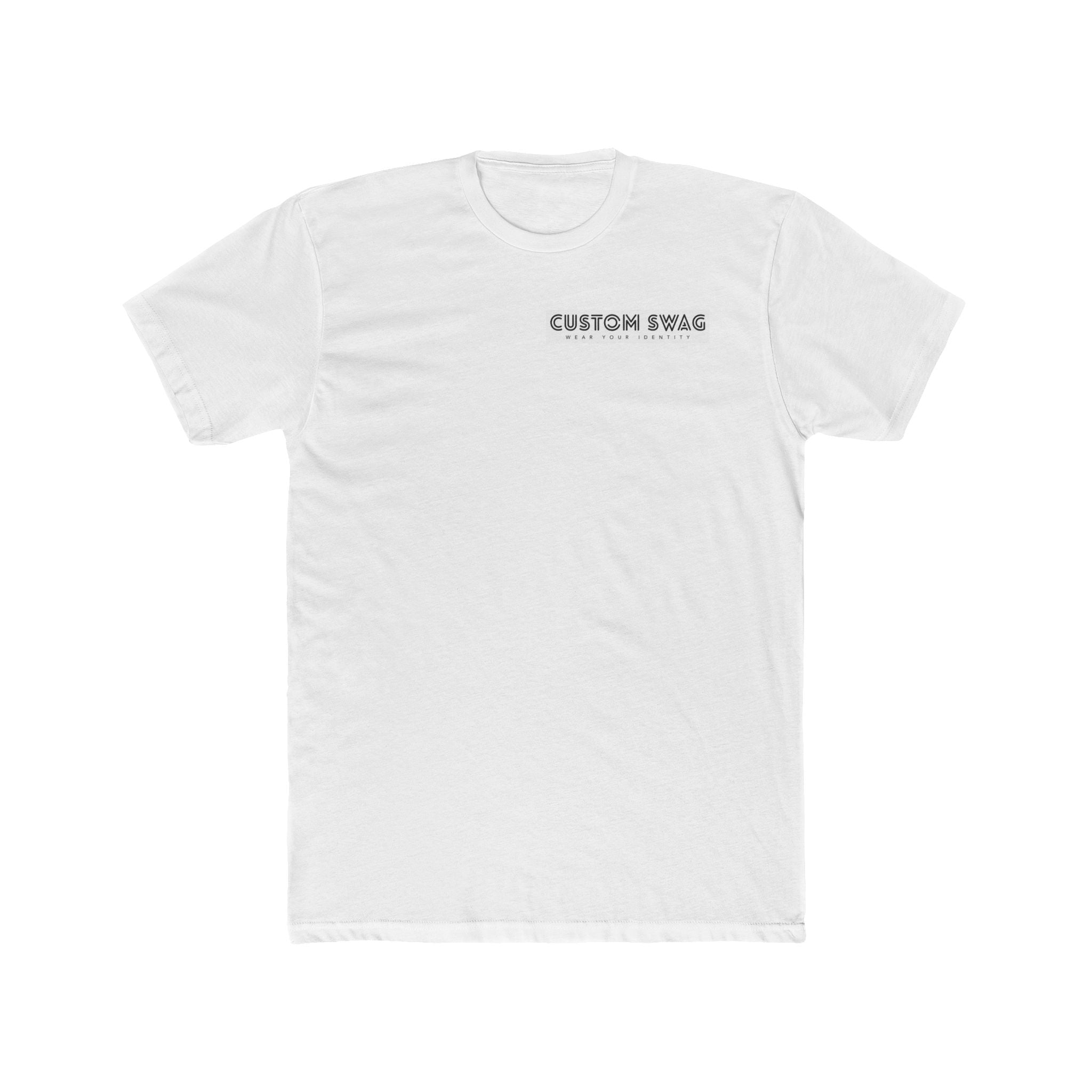Next Level 3600 — Minimal Chest Logo Cotton T‑Shirt