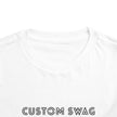 Custom Swag Toddler Tee — Minimal Retro Logo Kids T‑Shirt