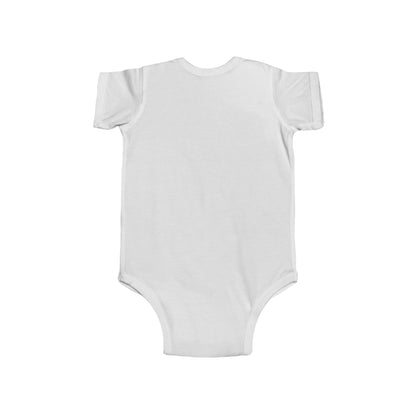 Infant Bodysuit — "Custom Swag" Minimal Gothic Baby Onesie