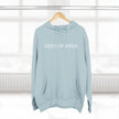 Three-Panel Fleece Hoodie — Cozy Layered Pullover
