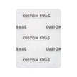 Custom Logo Fleece Sherpa Blanket — Personalized 'Custom Swag' Cozy Throw