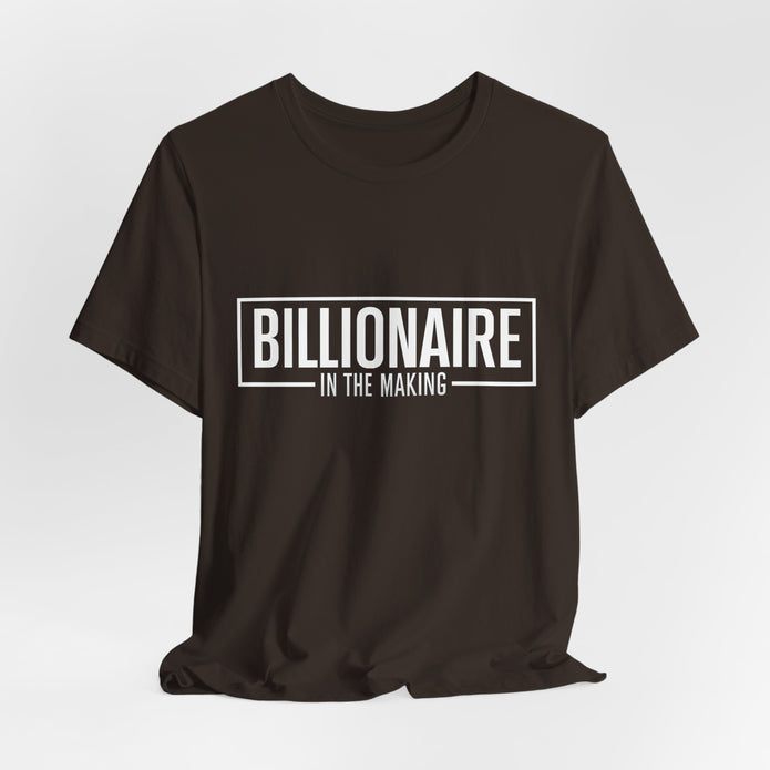 Bella+Canvas 3001 Billionaire in the Making Tee - T‑Shirt