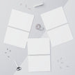 Blank Wall Calendar — Minimalist Two-Page Hanging Calendar for Custom Prints & Personalization