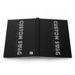 Hardcover Journal – Personalized Vertical Logo Note book | Custom Swag: Wear Your Identity™
