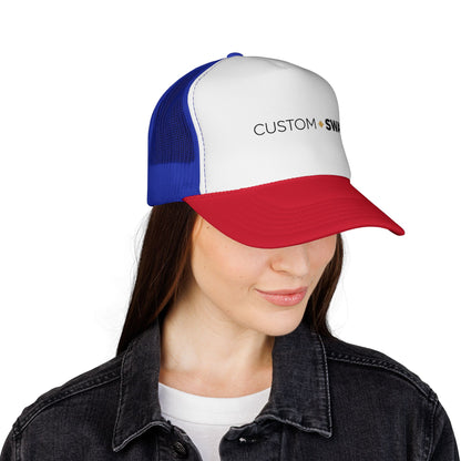 Trucker Cap – "Custom Swag" Mesh Baseball Hat (Wear Your Identity)