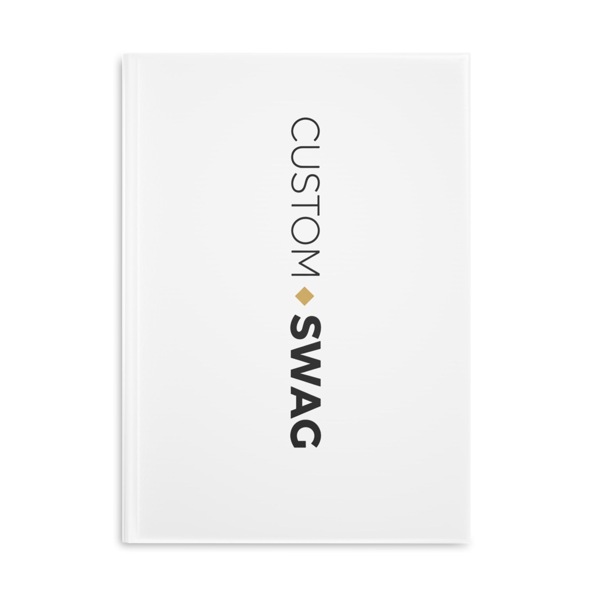 Custom Swag Hardcover Notebook — 