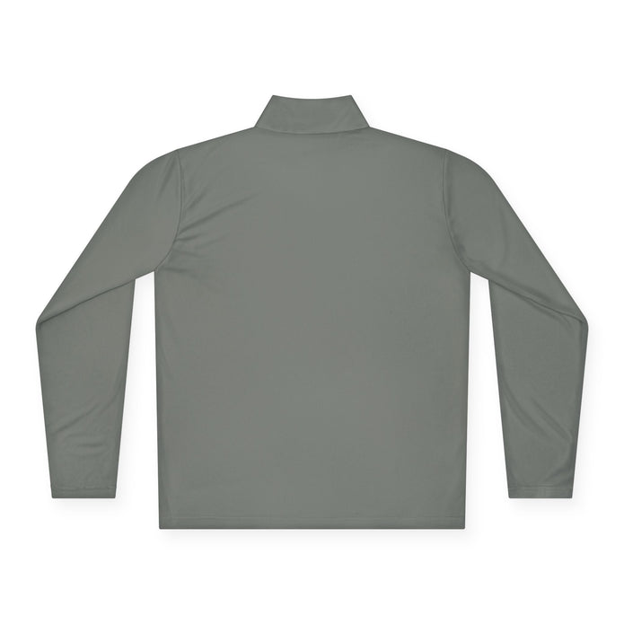 Classic White Quarter-Zip Pullover