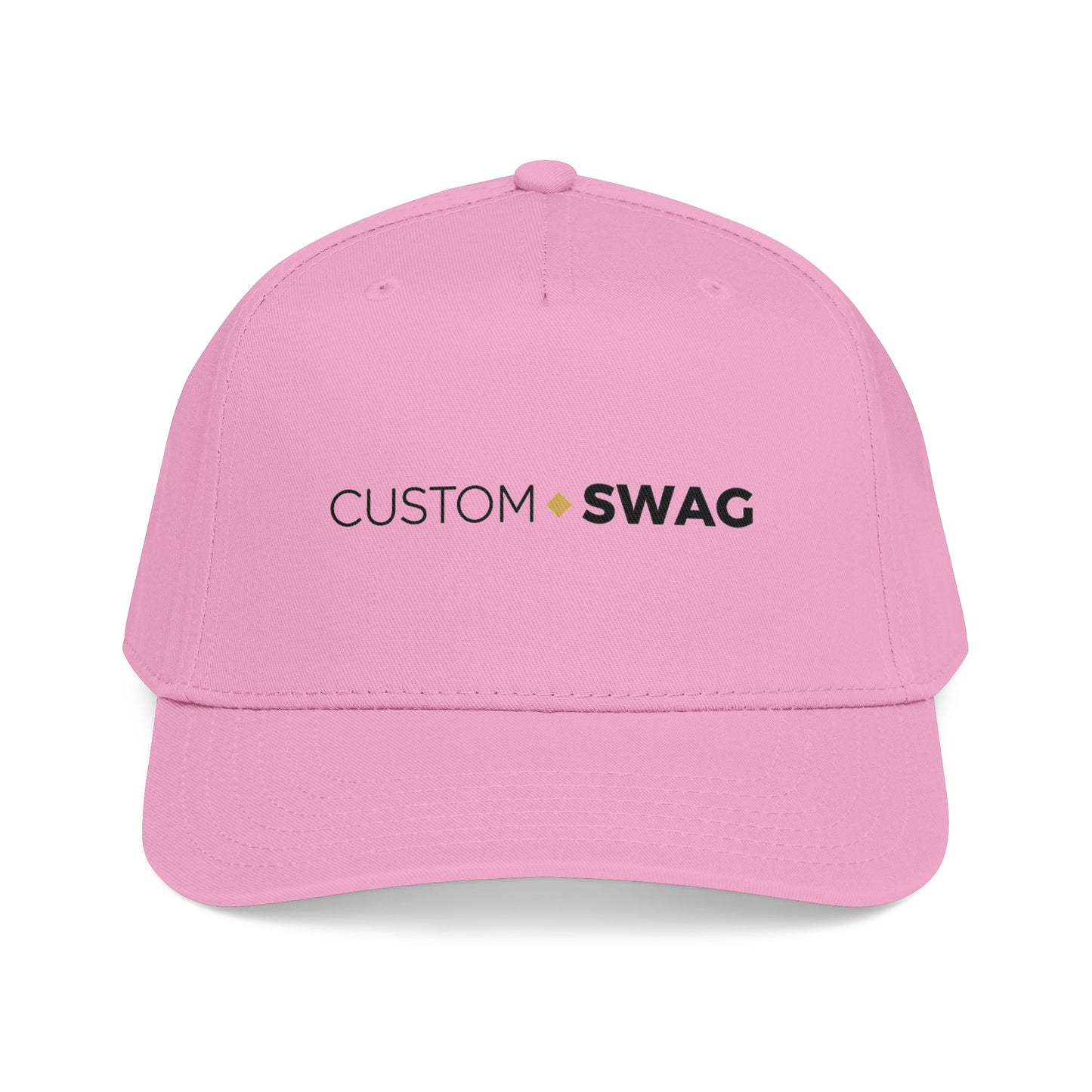Custom Swag Mid-Profile Baseball Cap — "Wear Your Identity" Embroidered Hat
