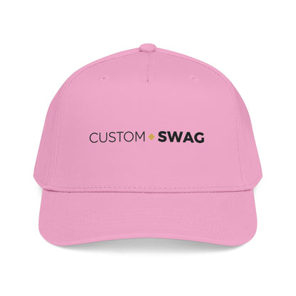 Custom Swag Mid-Profile Baseball Cap — "Wear Your Identity" Embroidered Hat