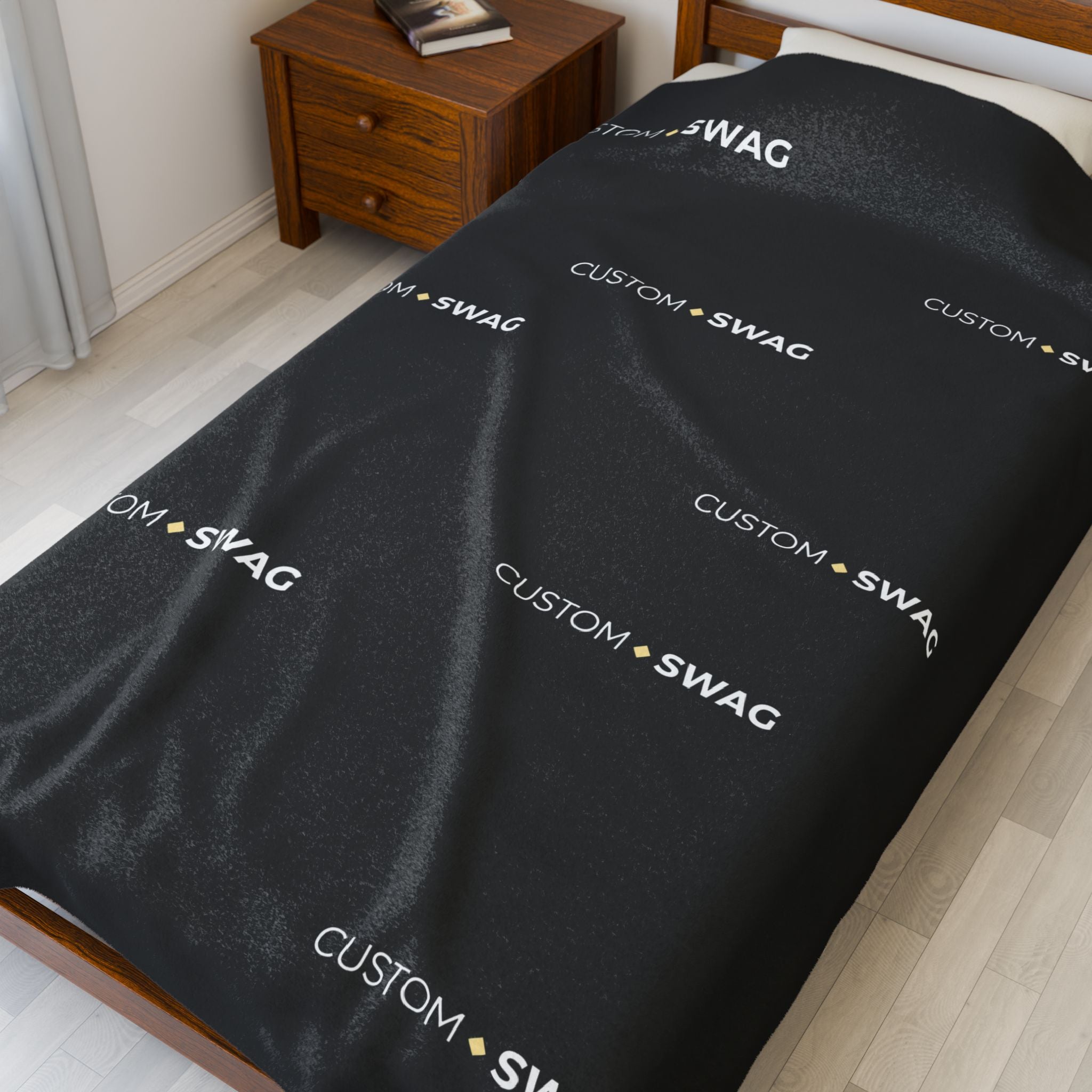 Velveteen Plush Blanket — Soft Luxe Throw for Cozy Home, Bed & Travel