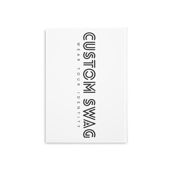 Custom Swag Hardcover Notebook — 