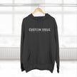 Three-Panel Fleece Hoodie — Cozy Layered Pullover