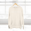 Three-Panel Fleece Hoodie — Cozy Layered Pullover