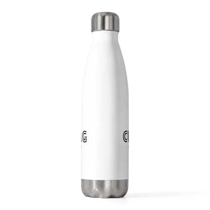 Insulated Bottle — Minimal Custom Swag Logo 20oz Stainless Water Bottle