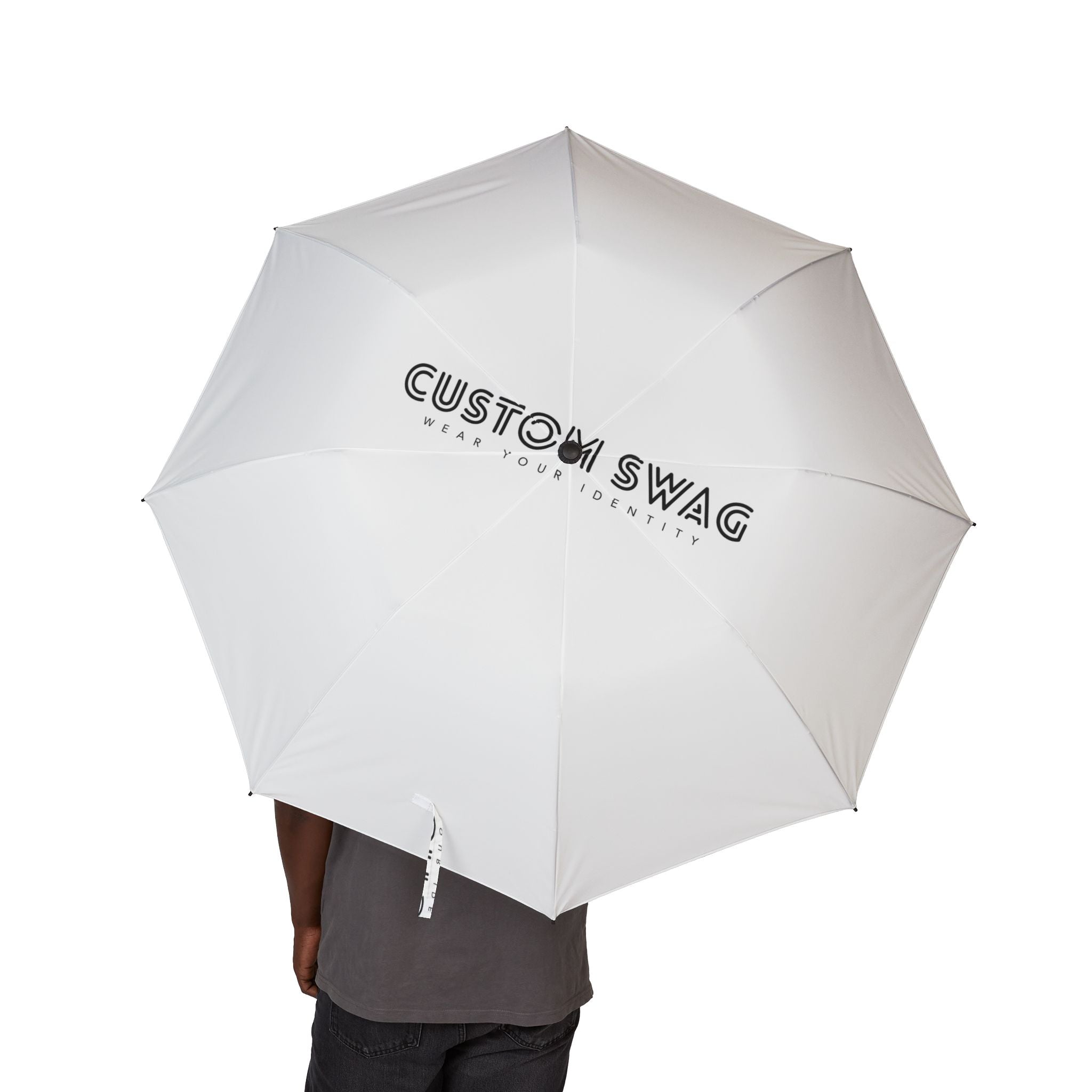 Foldable Umbrella — Semi‑Automatic Compact Rain Umbrella