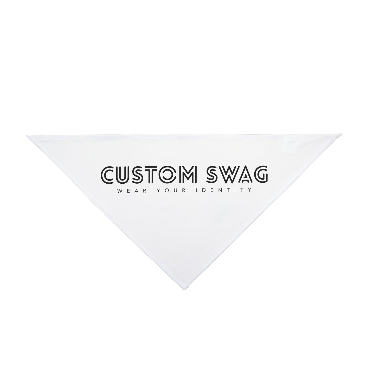 Personalized Pet Bandana – Custom Logo, Image & Text | Custom Swag™