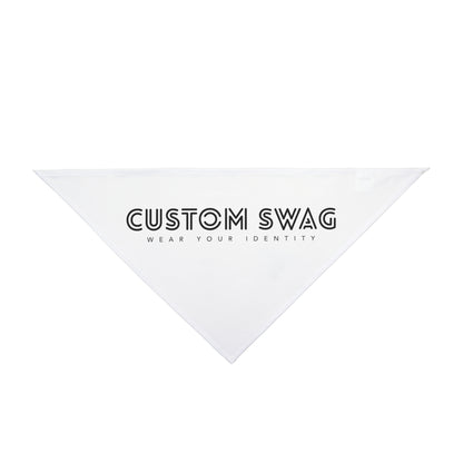 Personalized Pet Bandana – Custom Logo, Image & Text | Custom Swag™