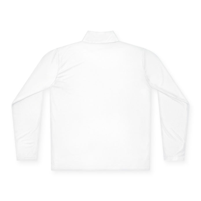 Minimalist Chest Logo Quarter-Zip Pullover
