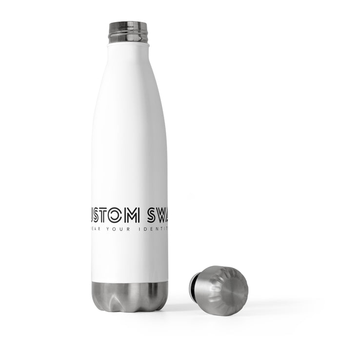 Insulated Bottle — Minimal Custom Swag Logo 20oz Stainless Water Bottle