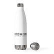 Insulated Bottle — Minimal Custom Swag Logo 20oz Stainless Water Bottle