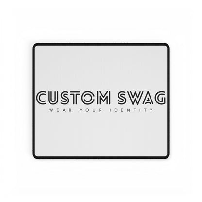 Custom Swag Desk Mat — "Wear Your Identity" Extended Mouse Pad
