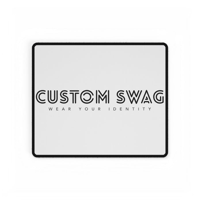 Custom Swag Desk Mat — "Wear Your Identity" Extended Mouse Pad