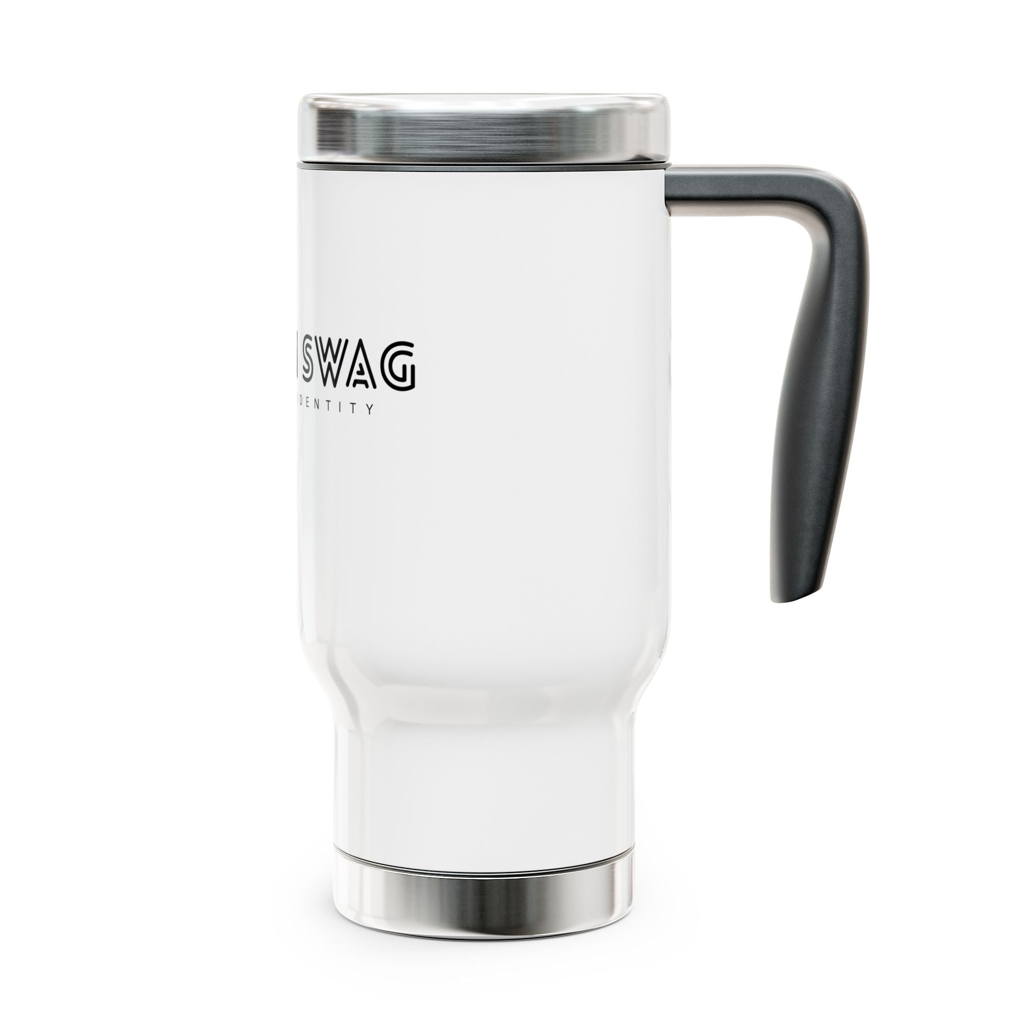 Travel Mug — Custom Swag Stainless Steel 14oz Travel Mug with Handle