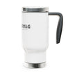 Travel Mug — Custom Swag Stainless Steel 14oz Travel Mug with Handle