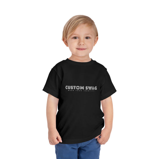 Toddler Tee — "Custom Swag" Minimalist Kids Shirt