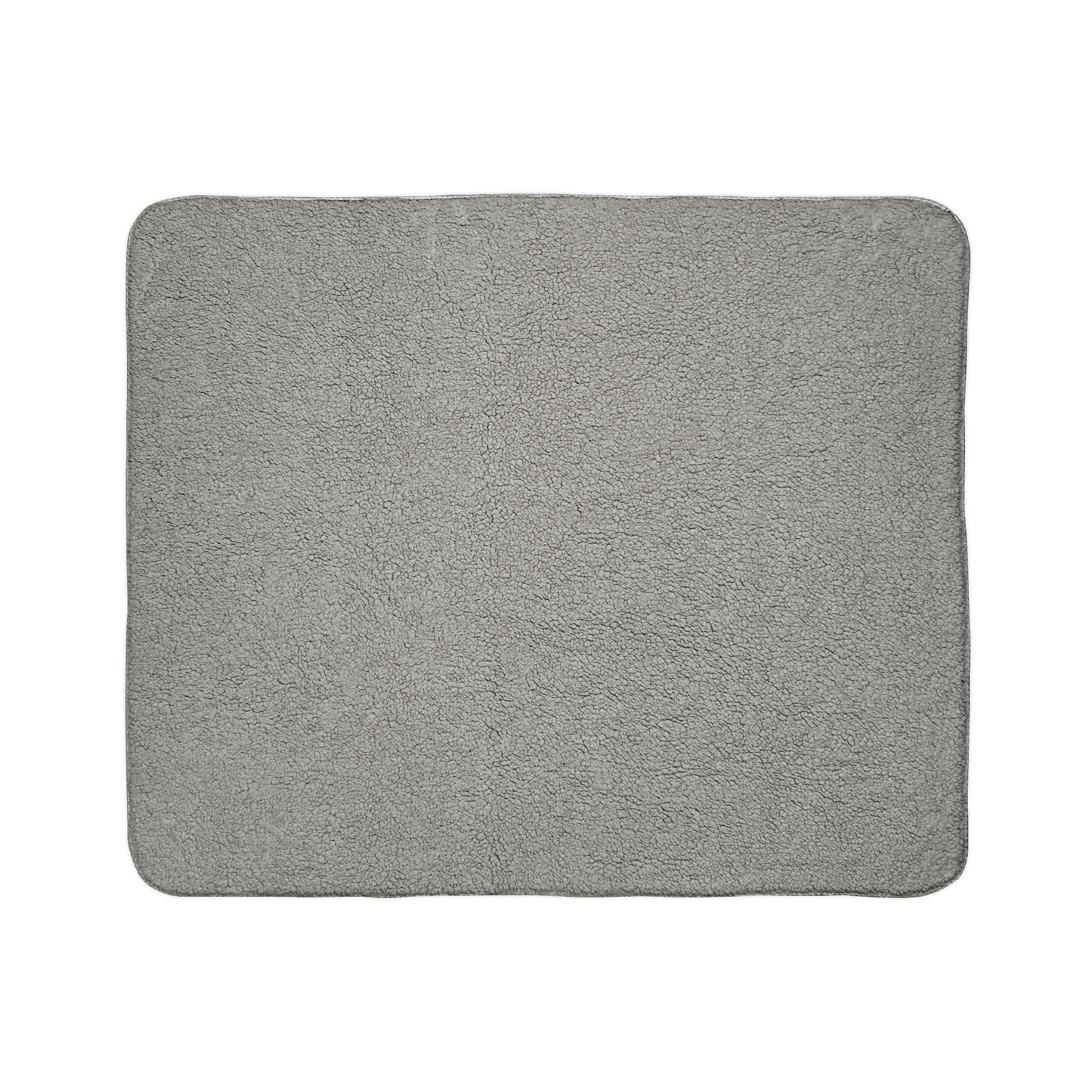 Custom Logo Fleece Sherpa Blanket — Personalized 'Custom Swag' Cozy Throw