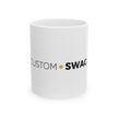 Custom Logo Ceramic Mug (11oz, 15oz) – Personalized Branding Coffee Cup