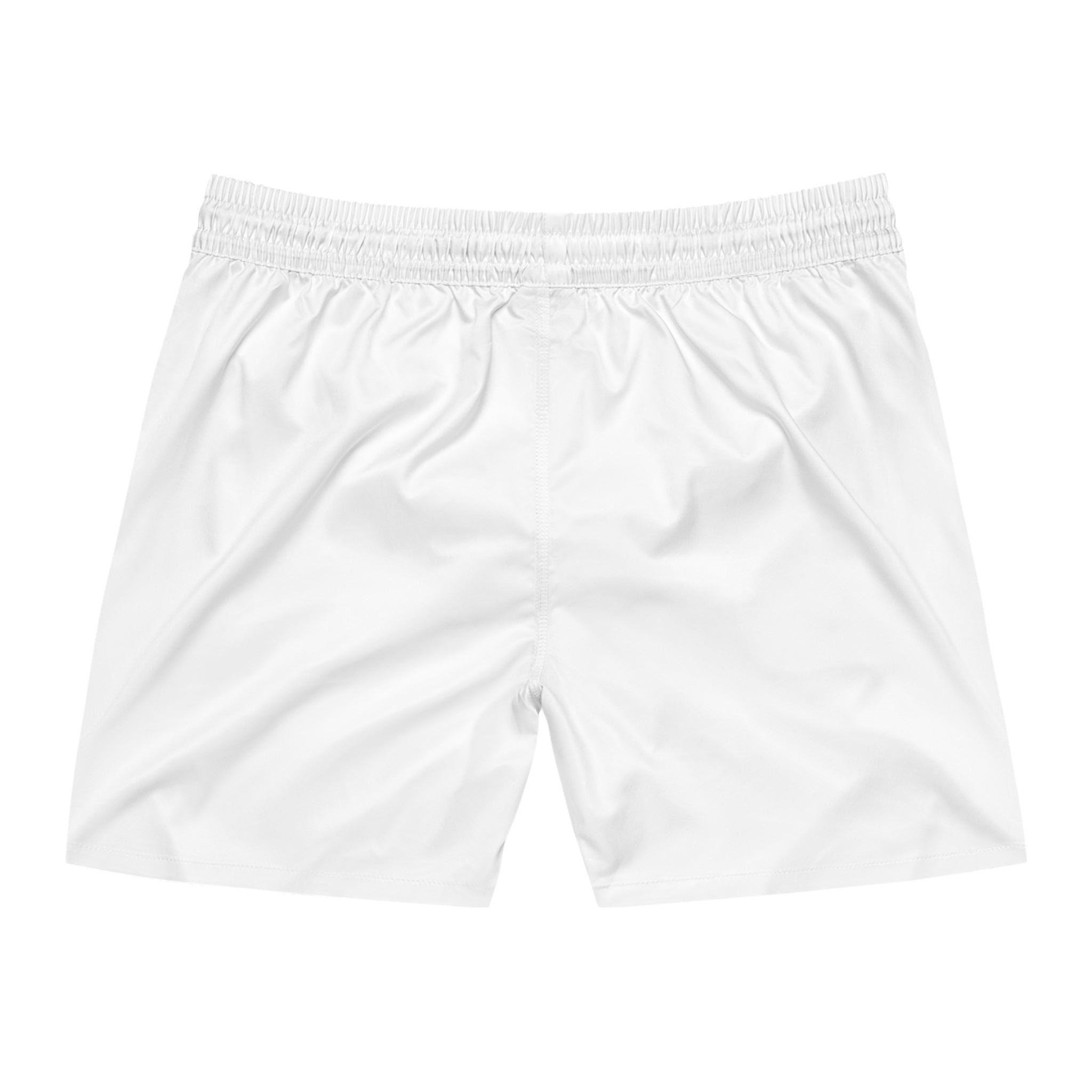 Men's Swim Shorts - 'Custom Swag' Minimal Logo Beach Trunks
