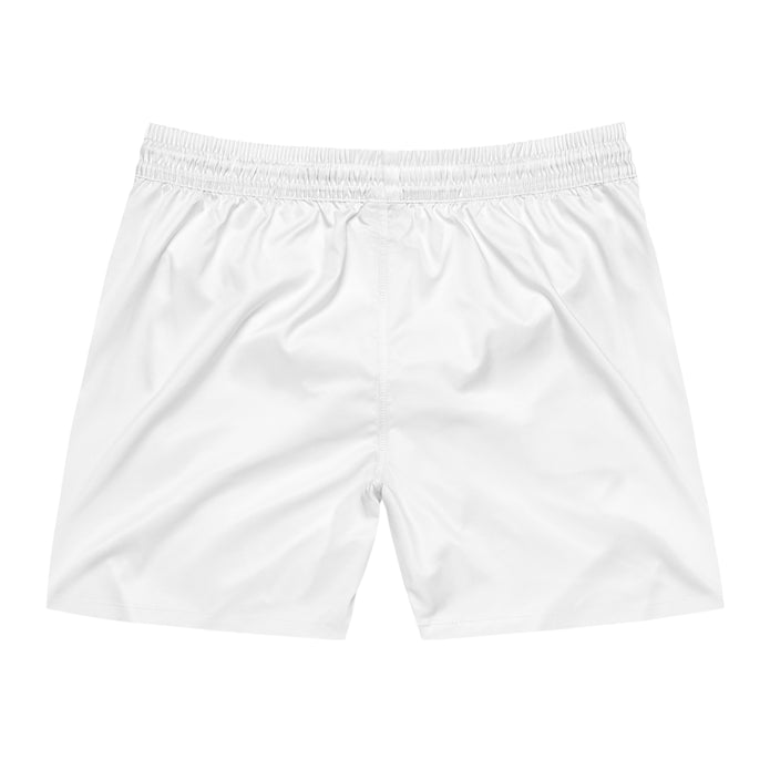Men's Swim Shorts - 'Custom Swag' Minimal Logo Beach Trunks