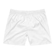 Men's Swim Shorts - 'Custom Swag' Minimal Logo Beach Trunks