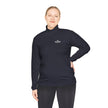 Classic White Quarter-Zip Pullover