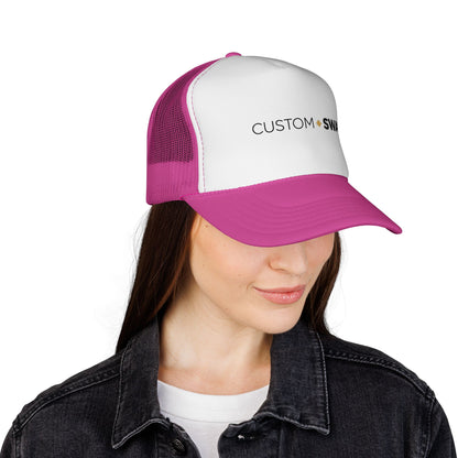 Trucker Cap – "Custom Swag" Mesh Baseball Hat (Wear Your Identity)