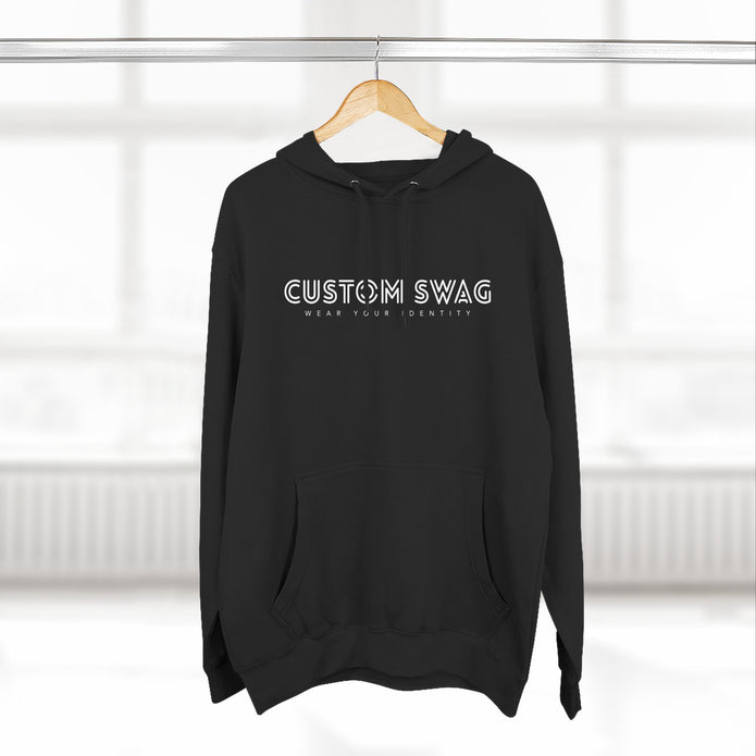 Three-Panel Fleece Hoodie — Cozy Layered Pullover