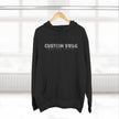 Three-Panel Fleece Hoodie — Cozy Layered Pullover