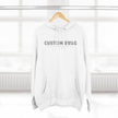 Minimal 'CUSTOM SWAG' Fleece Hoodie
