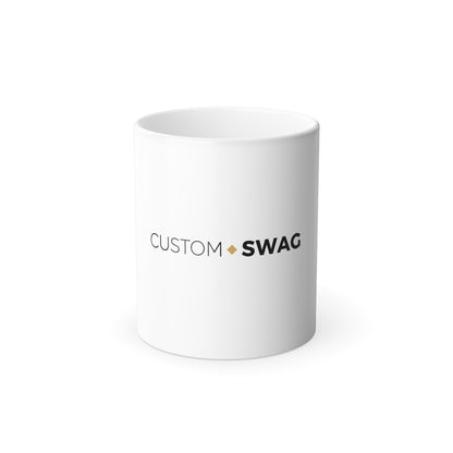 Color Morphing Mug — Custom Logo Heat-Change Coffee Cup (11 oz)