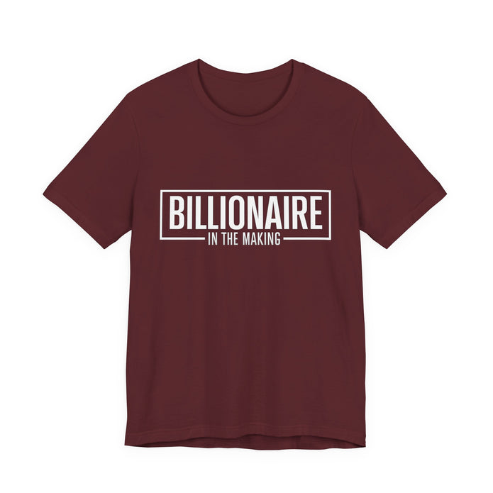 Bella+Canvas 3001 Billionaire in the Making Tee - T‑Shirt