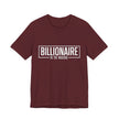 Bella+Canvas 3001 Billionaire in the Making Tee - T‑Shirt