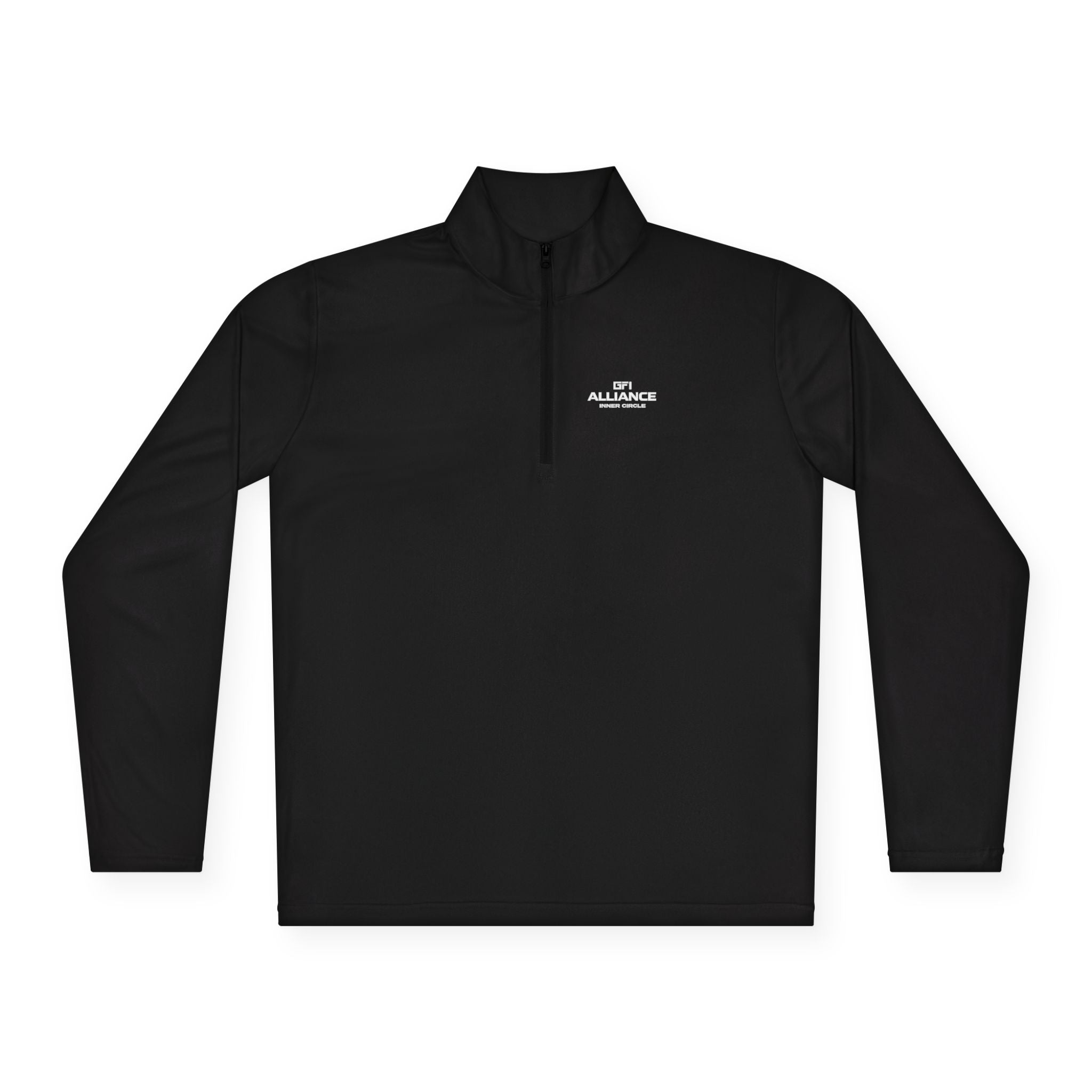Classic White Quarter-Zip Pullover