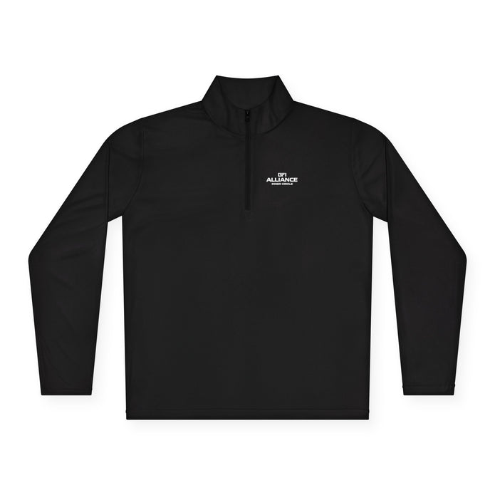 Classic White Quarter-Zip Pullover