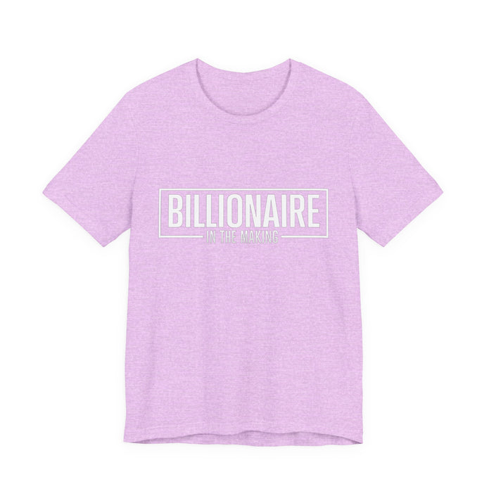 Bella+Canvas 3001 Billionaire in the Making Tee - T‑Shirt