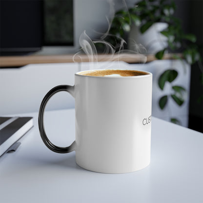 Color Morphing Mug — Custom Logo Heat-Change Coffee Cup (11 oz)