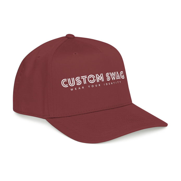 Custom Swag Mid-Profile Baseball Cap — 