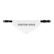 Custom Swag Pet Bandana Collar — Personalized 'Custom Swag: Wear Your Identity' Dog & Cat Bandana